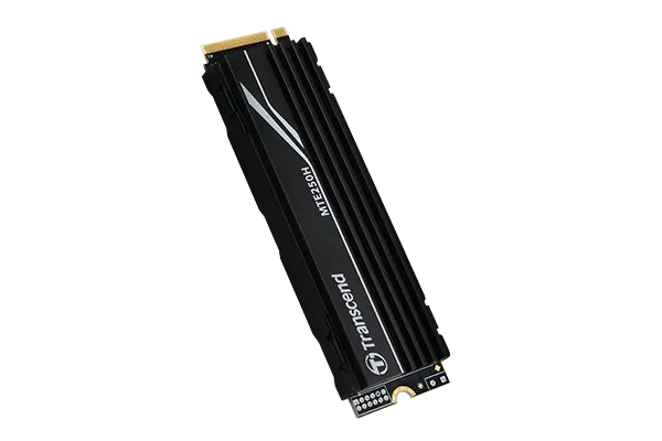 TRANSCEND 2TB MTE250H PCI-E GEN 4X4 M.2 NVMe 2280 SSD 3D TLC -7100 MB/s Read 6500 MB/s Write- with Heat Sink - 1560TBW