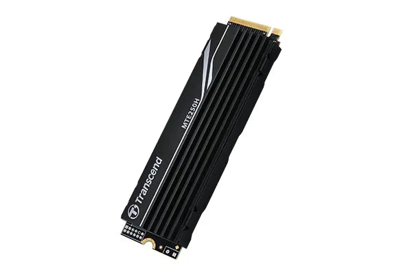 TRANSCEND 1TB MTE250S PCI-E GEN 4X4 M.2 NVMe 2280 SSD 3D TLC -7500 MB/s Read 6700 MB/s Write- with Heat Sink -780TBW