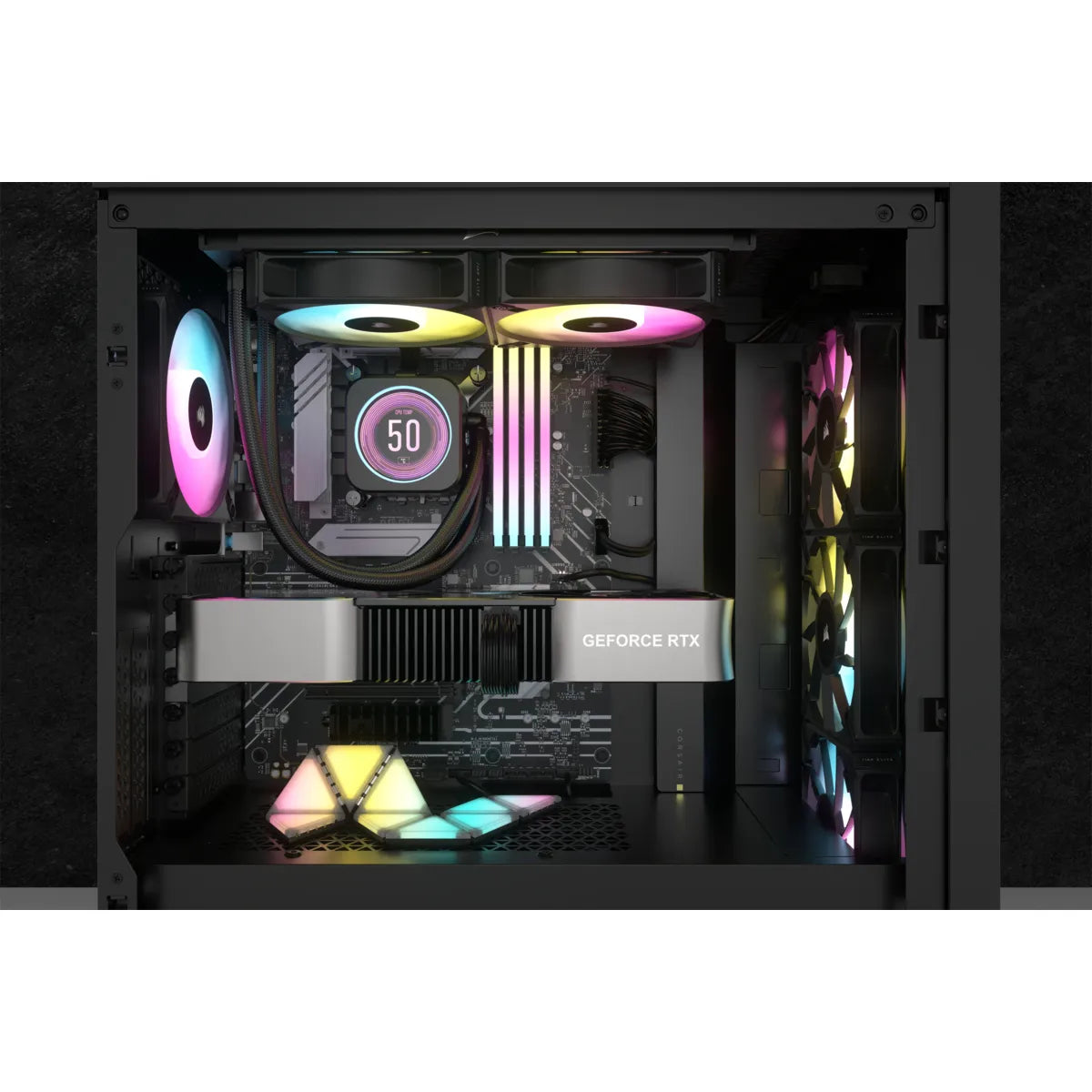 Corsair iCUE H100i ELITE LCD XT 240mm Liquid CPU Cooler AMD: AM5; AM3/4; sTRX4; sTR4 | Intel LGA: 1700/1851; 115X; 1200; 2011