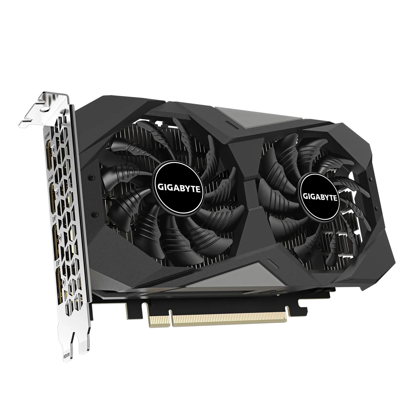 GIGABYTE nVidia GeForce RTX 3050 Windfore OC - 6GB GDDR6; 96-Bit Memory Bus; PCI Express 4.0; 2x HDMI; 2x DisplayPort.