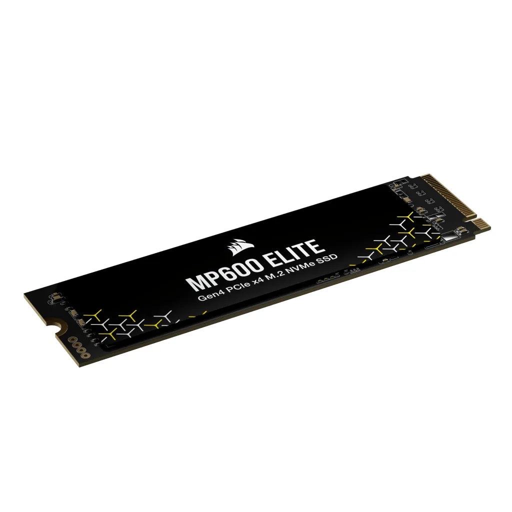 Corsair MP600 ELITE 2TB Gen4 PCIe x4 NVMe M.2 SSD (no heatsink); Read Up To 7000MB/s; Write up to 6500MB/s