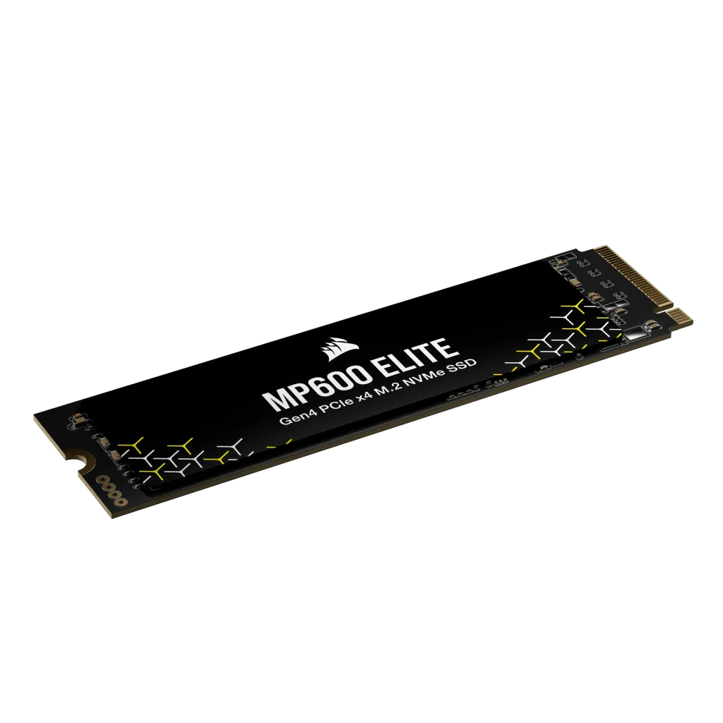 Corsair MP600 ELITE 2TB Gen4 PCIe x4 NVMe M.2 SSD (no heatsink); Read Up To 7000MB/s; Write up to 6500MB/s