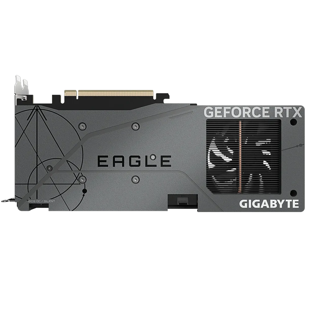GIGABYTE nVidia GeForce RTX 4060 Eagle OC - 8GB GDDR6; 128-Bit Memory Bus; 2x HDMI; 2x DisplayPort; Min 450W PSU.