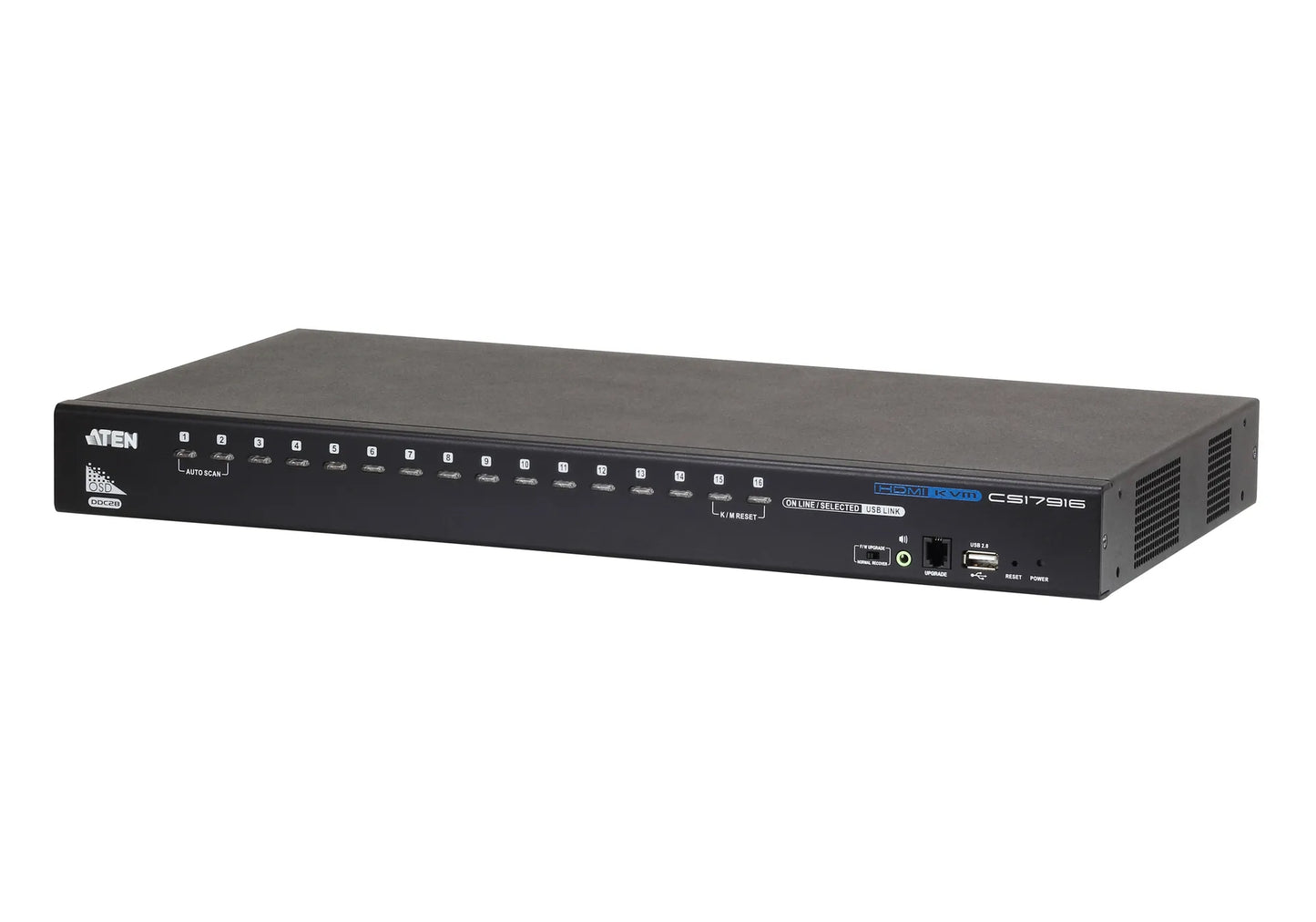 ATEN Rack KVM - 16-Port USB HDMI/Audio KVM Switch