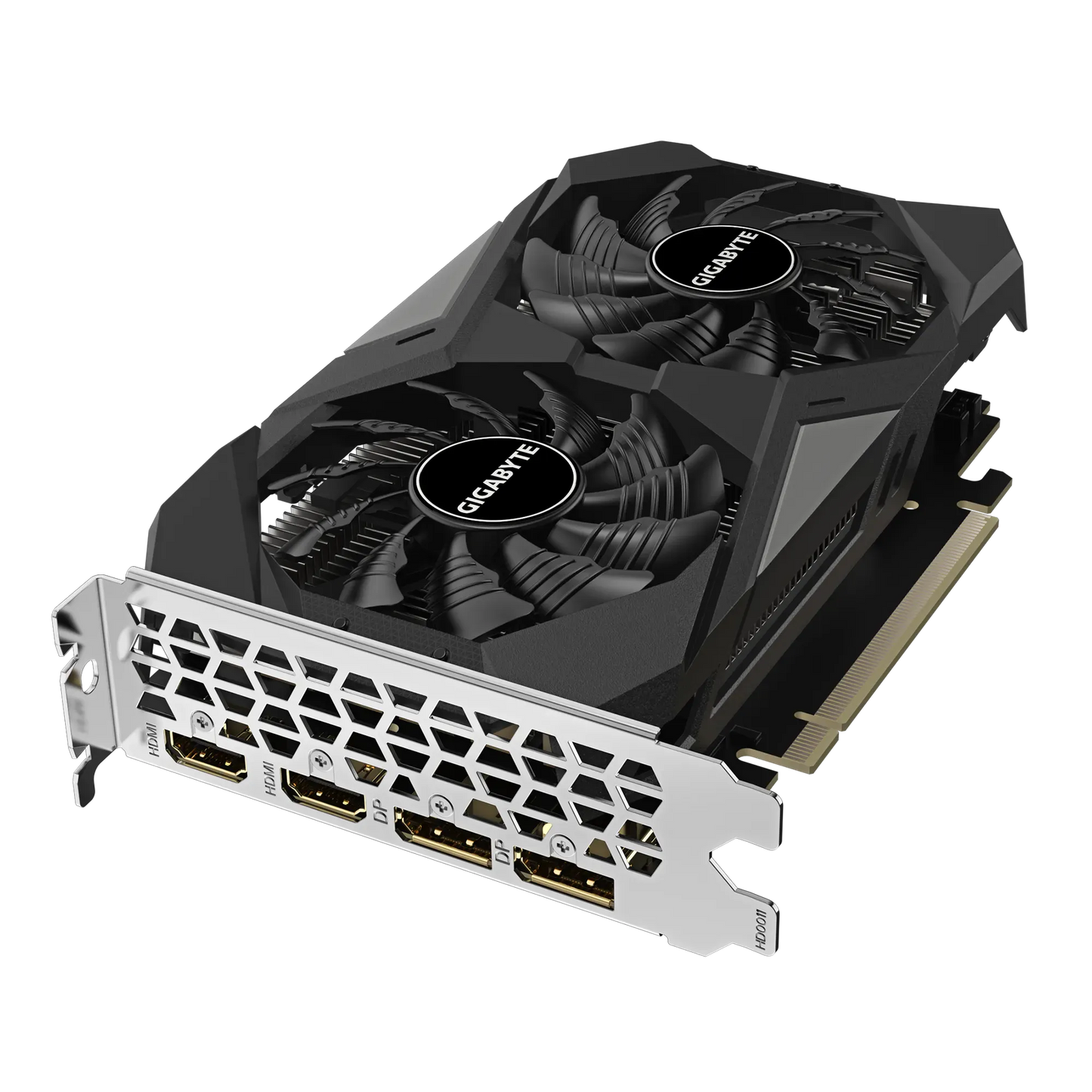 GIGABYTE nVidia GeForce RTX 3050 Windfore OC - 6GB GDDR6; 96-Bit Memory Bus; PCI Express 4.0; 2x HDMI; 2x DisplayPort.