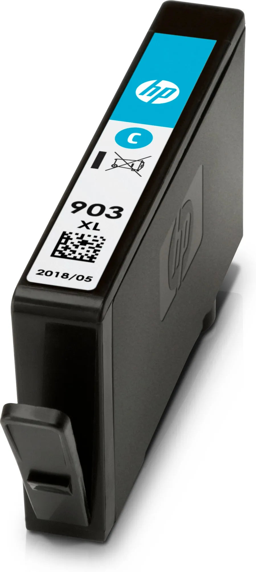 HP 903XL High Yield Cyan Original Ink Cartridge;~825 pages. (HP OfficeJet 6950/6960/6970 series (HP 907 NOT for 6950).