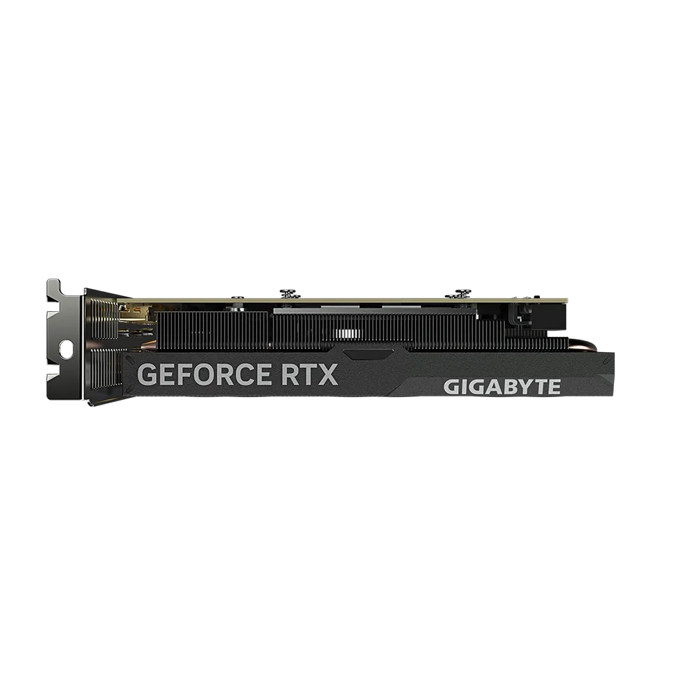 GIGABYTE nVidia GeForce RTX 4060 OC - 8GB GDDR6; 128-Bit Memory Bus; 0; 2x HDMI; 2x DisplayPort; Low Profile. Min 450W PSU