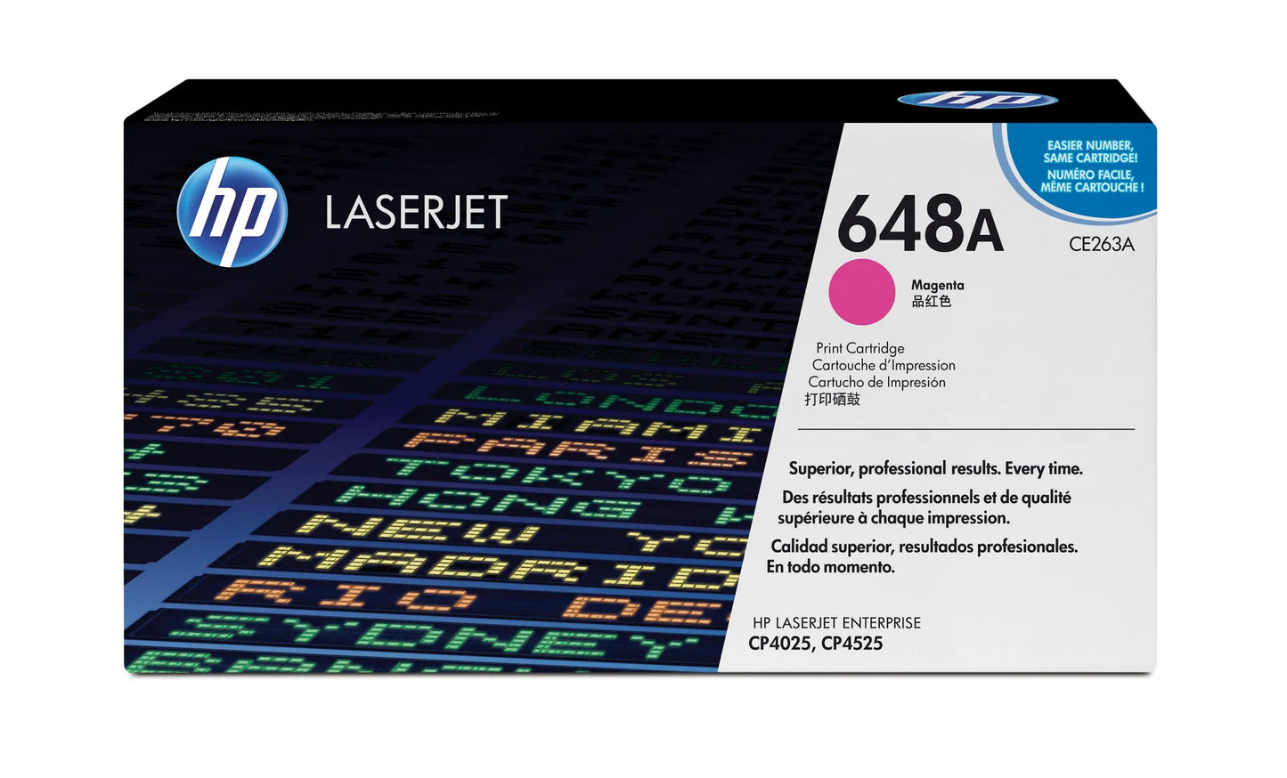 HP 648A Magenta Original LaserJet Toner Cartridge;11;000 pages(Colour LaserJet CLJ CP4525)