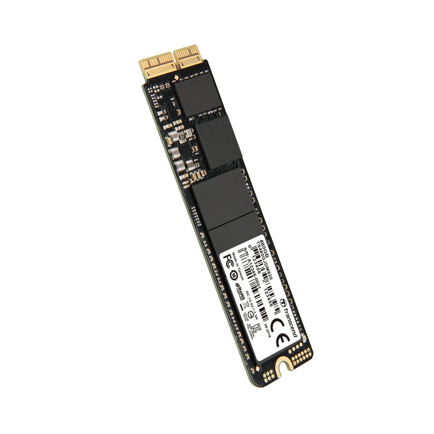 TRANSCEND 480GB JETDRIVE 725 SSD; SATA3; MLC