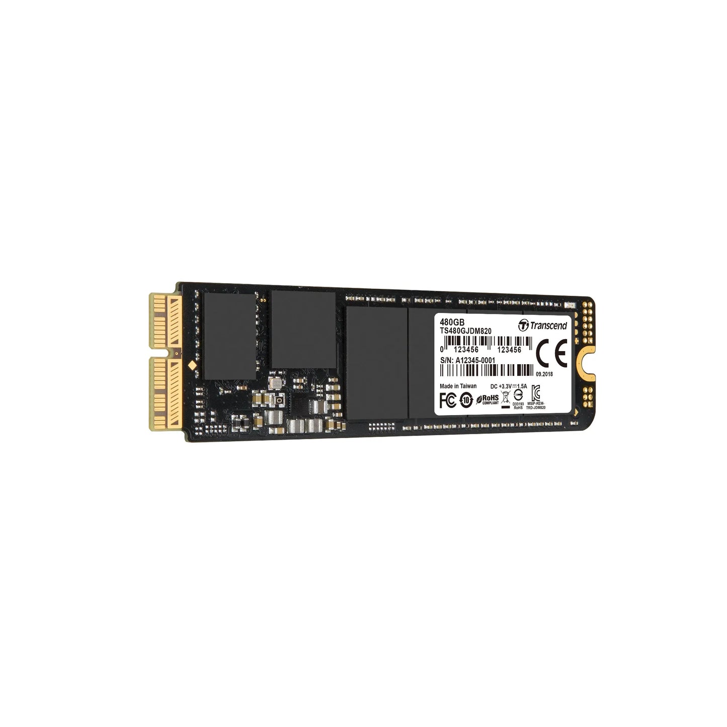 TRANSCEND 480GB JETDRIVE 725 SSD; SATA3; MLC