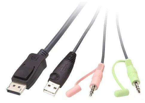 ATEN 2-port USB DisplayPort Cable KVM Switch