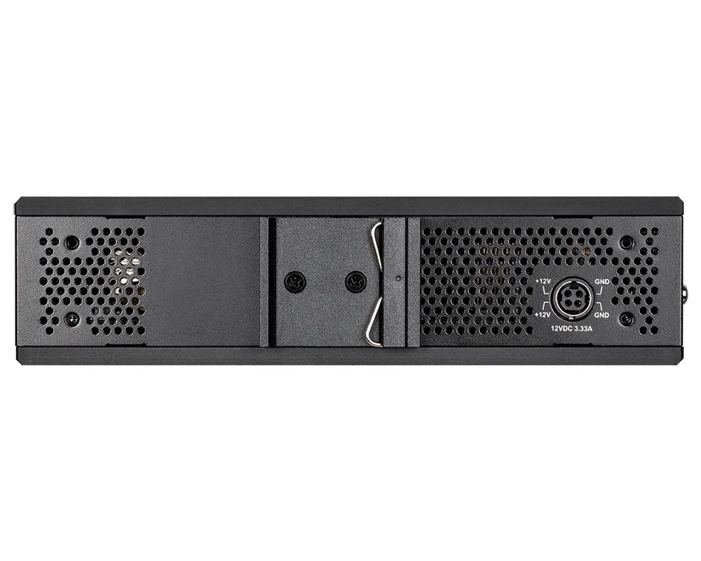 D-Link 10x 10/100/1000Mbps ports with 2 SFP ports industrial switch with -40 to 65 °C operating range