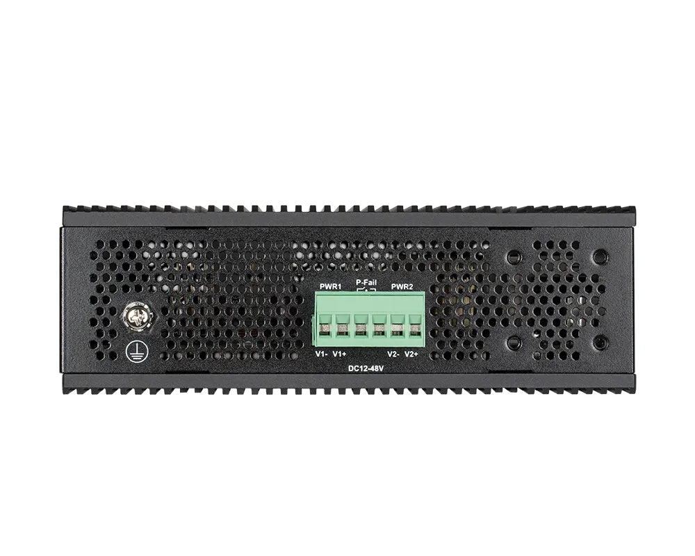 D-Link 10x 10/100/1000Mbps ports with 2 SFP ports industrial switch with -40 to 65 °C operating range