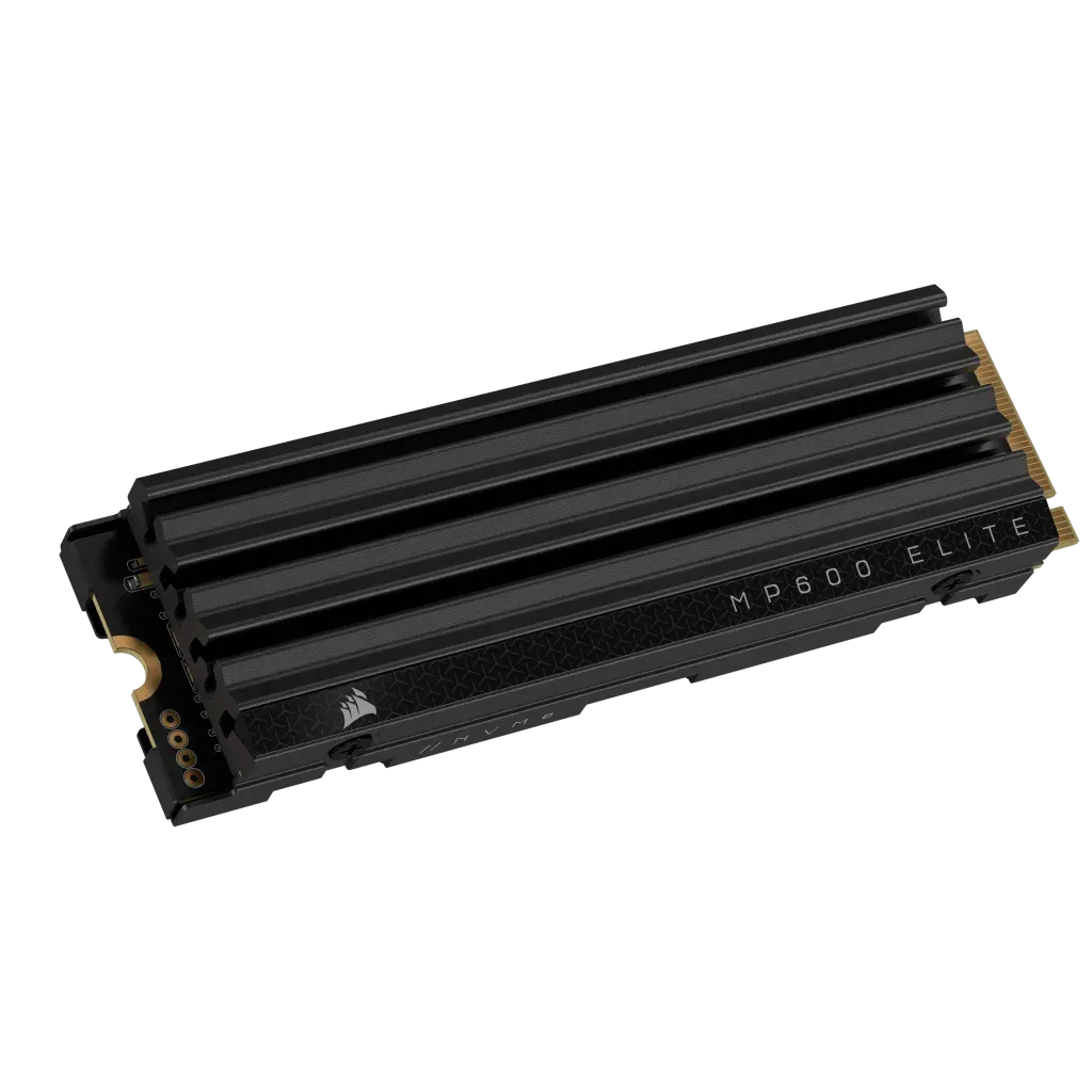 Corsair MP600 ELITE 2TB Gen4 PCIe x4 NVMe M.2 SSD with heatsink; Read Up To 7000MB/s; Write up to 6500MB/s