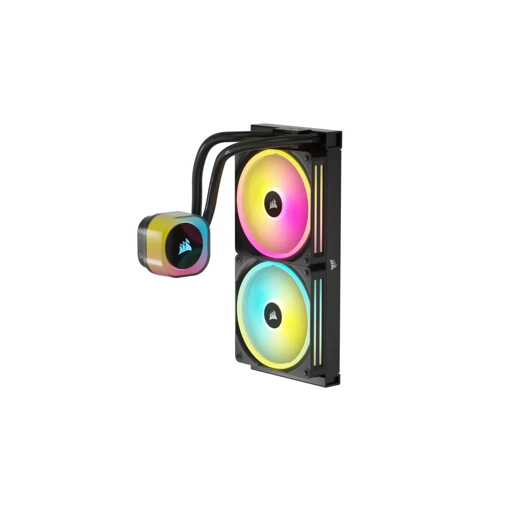 Corsair iCUE LINK H115i RGB Liquid CPU Cooler - QX140 RGB Fans - 280mm Radiator - Fits Intel® LGA 1700; AMD® AM5 - Hub included