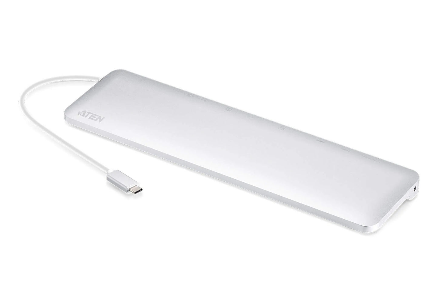 ATEN Dock; USB-C Multiport Dock with Power Pass-Through.