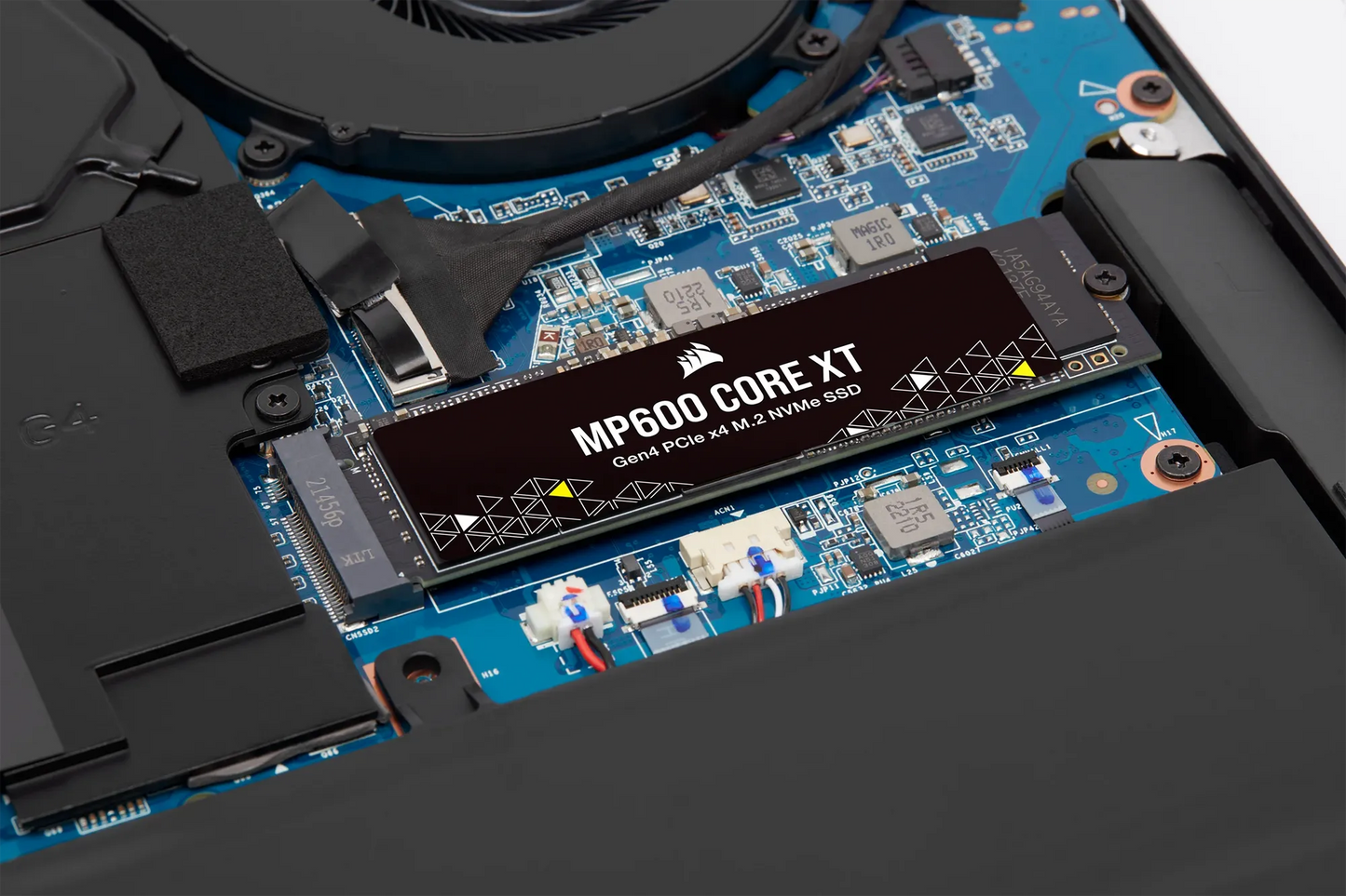 Corsair MP600 CORE XT 1TB NVMe PCIe M.2 SSD; Read Up To 5900MB/s; Write up to 5000MB/s.