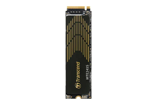 TRANSCEND 4 TB MTE245S PCI-E GEN 4X4 M.2 NVMe 2280 SSD 3D TLC - 5300 MB/s Read 4000 MB/s Write - 2400 TBW