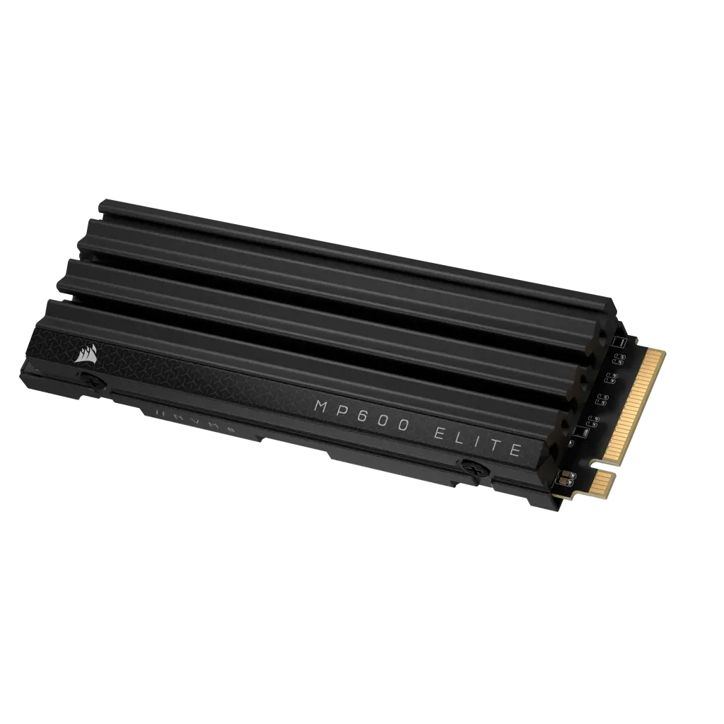Corsair MP600 ELITE 2TB Gen4 PCIe x4 NVMe M.2 SSD with heatsink; Read Up To 7000MB/s; Write up to 6500MB/s