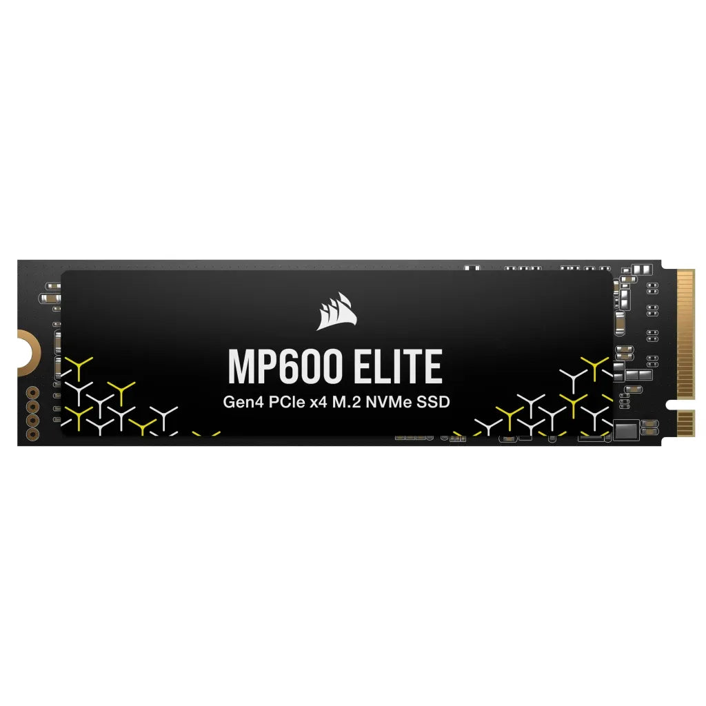 Corsair MP600 ELITE 2TB Gen4 PCIe x4 NVMe M.2 SSD (no heatsink); Read Up To 7000MB/s; Write up to 6500MB/s