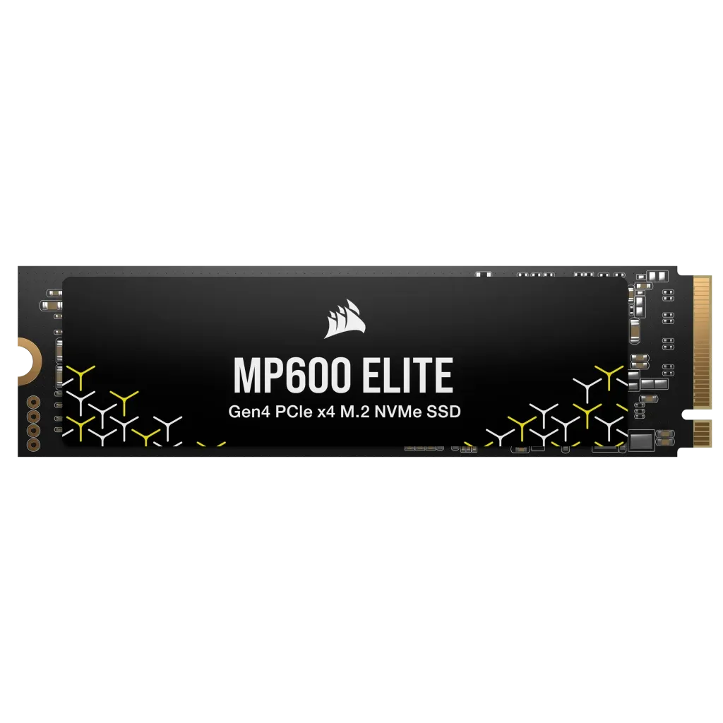Corsair MP600 ELITE 2TB Gen4 PCIe x4 NVMe M.2 SSD (no heatsink); Read Up To 7000MB/s; Write up to 6500MB/s