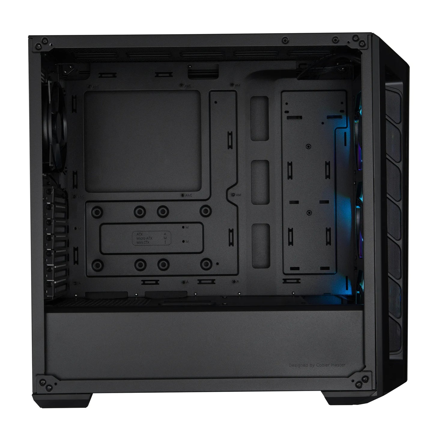 Cooler Master Masterbox MB520 ATX; Black; Tempered Glass; 3x 120mm ARGB