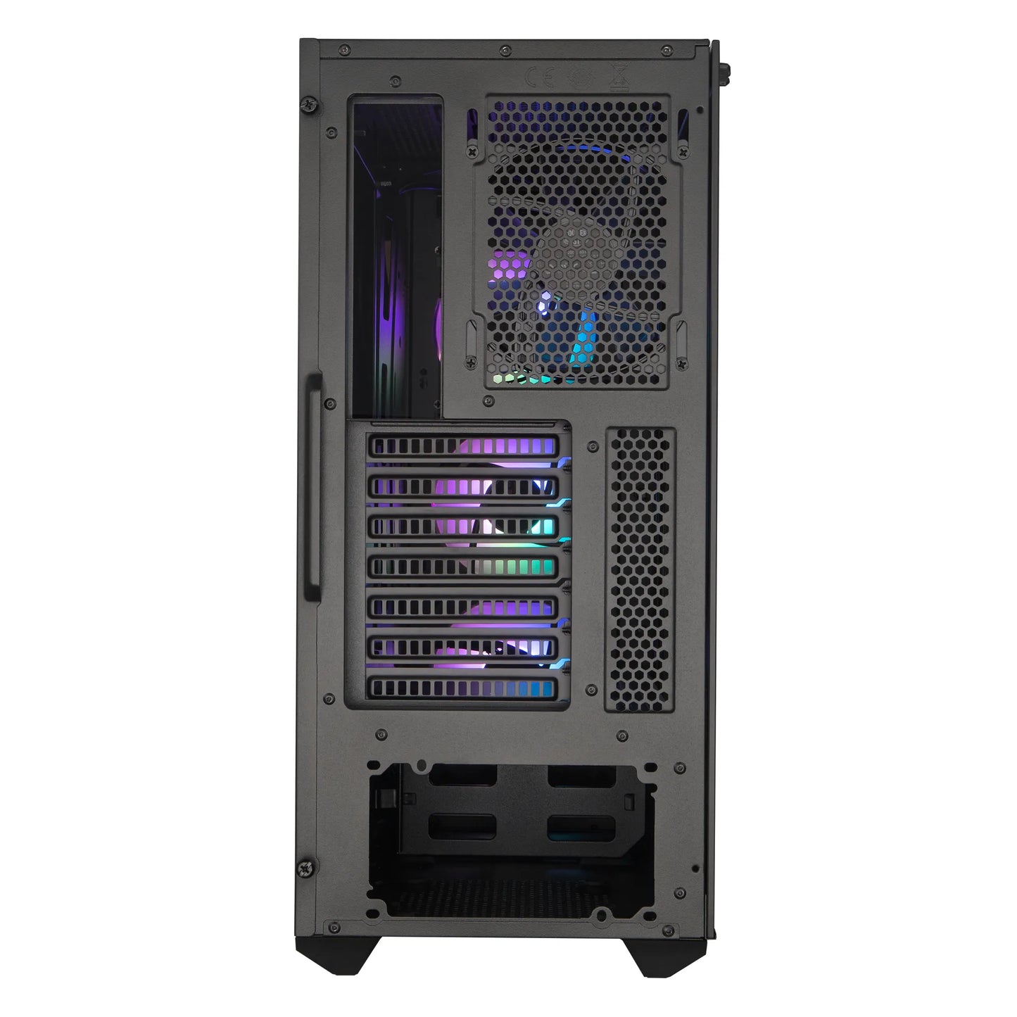 Cooler Master Masterbox MB520 ATX; Black; Tempered Glass; 3x 120mm ARGB