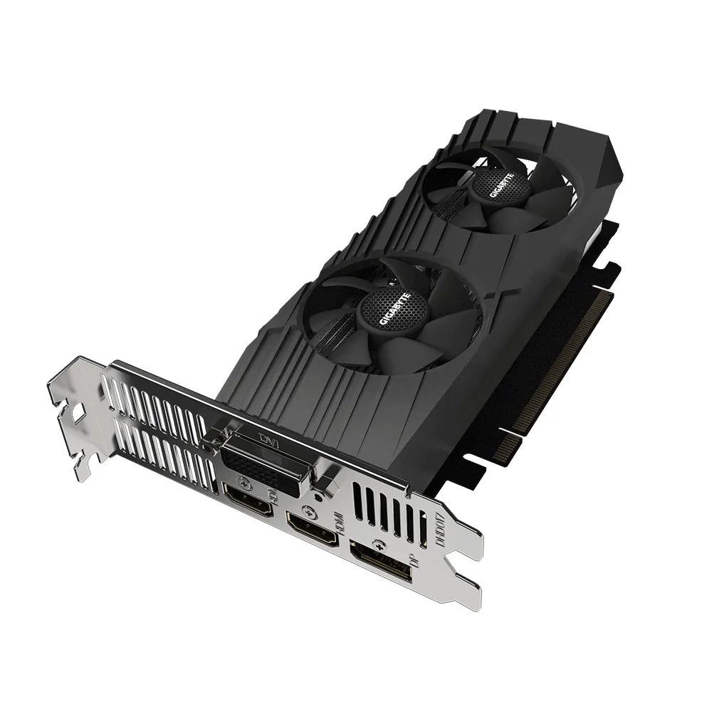 GIGABYTE nVidia GeForce® GTX 1650 OC- 4GB GDDR6 DP/DVI-D/2xHDMI - LP.