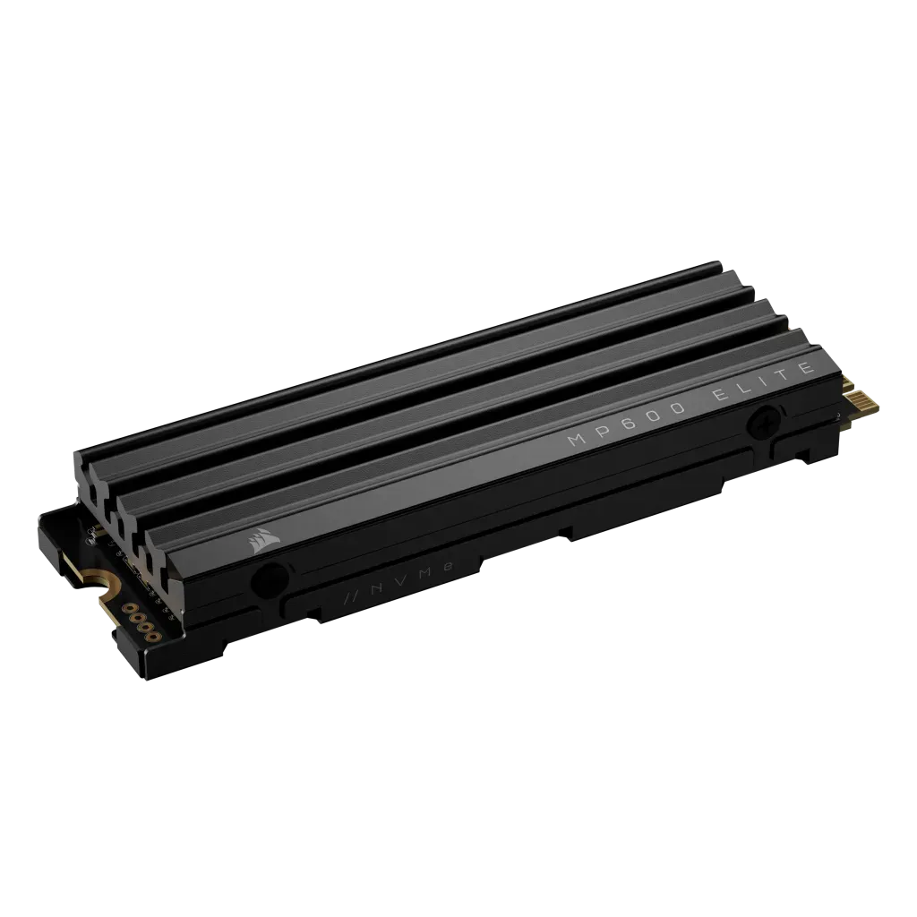 Corsair MP600 ELITE 2TB Gen4 PCIe x4 NVMe M.2 SSD with heatsink; Read Up To 7000MB/s; Write up to 6500MB/s