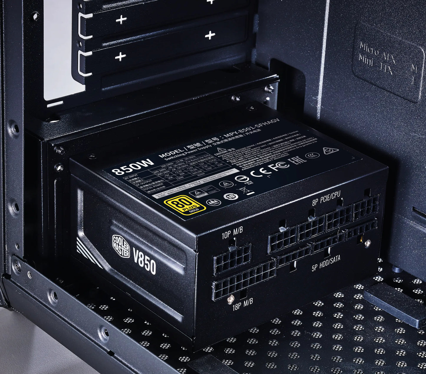 Cooler Master V850 SFX Gold 850W Full-Modular 80 Plus Gold SFX Power Supply