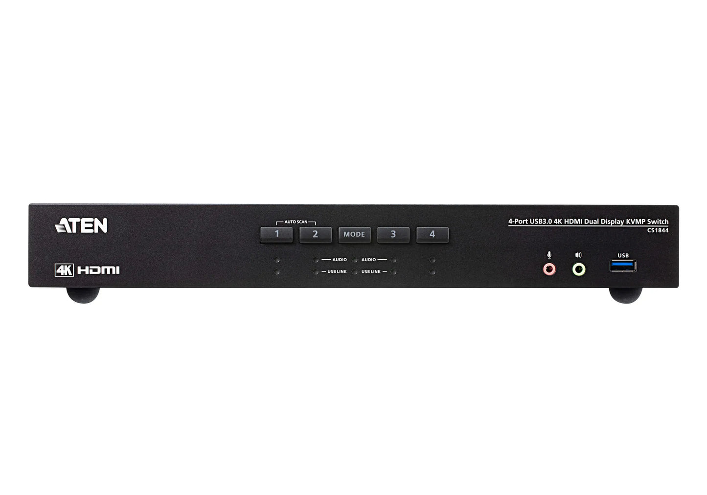 4-Port USB 3.0 4K HDMI Dual Display KVMP™ Switch HDMI 2.0 standard and supports up to 4K DCI (4096 x 2160 @ 60Hz)