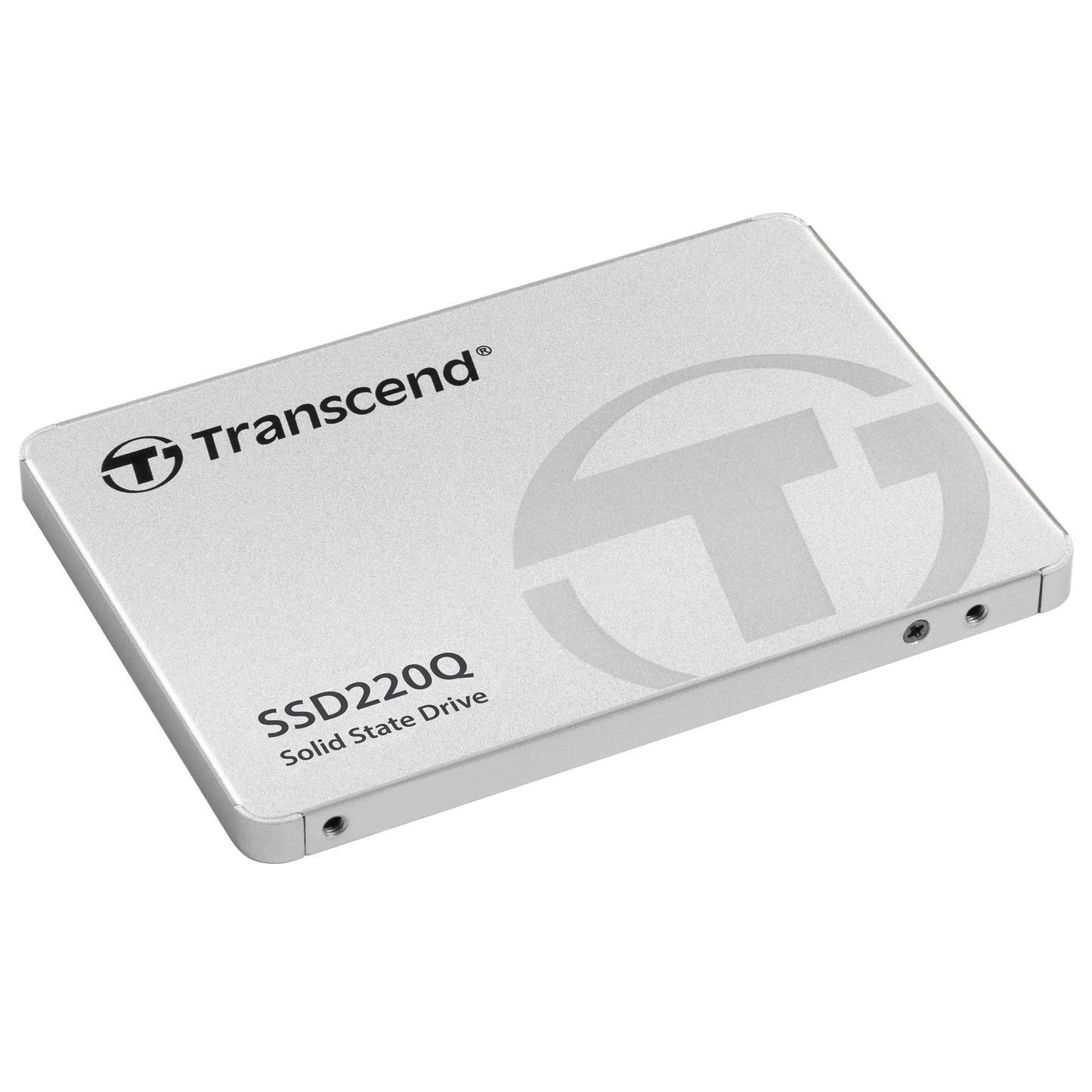 TRANSCEND 1TB SSD220Q 2.5'' SSD DRIVE - SATA III QLC with SLC cache - 550MB/s Read 500MB/s Write - 200 TBW