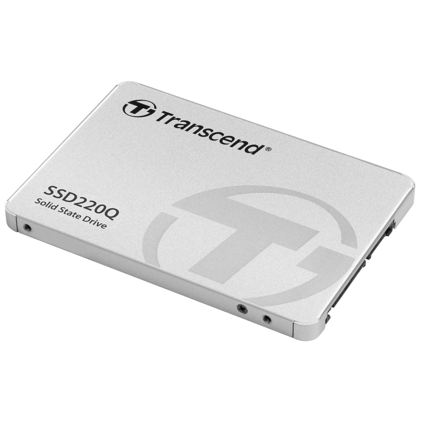 TRANSCEND 1TB SSD220Q 2.5'' SSD DRIVE - SATA III QLC with SLC cache - 550MB/s Read 500MB/s Write - 200 TBW