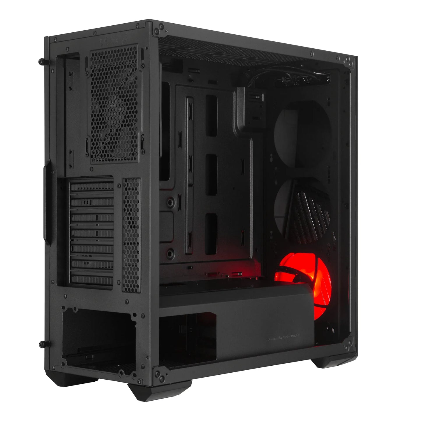 Cooler Master Masterbox K501L ATX; Black; Windowed; Angular Front Ventilation; RGB Fan