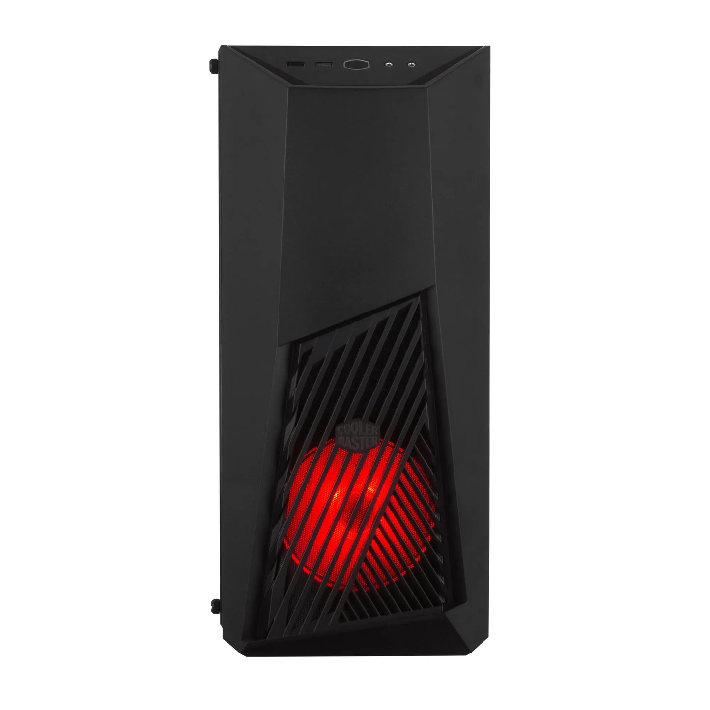 Cooler Master Masterbox K501L ATX; Black; Windowed; Angular Front Ventilation; RGB Fan