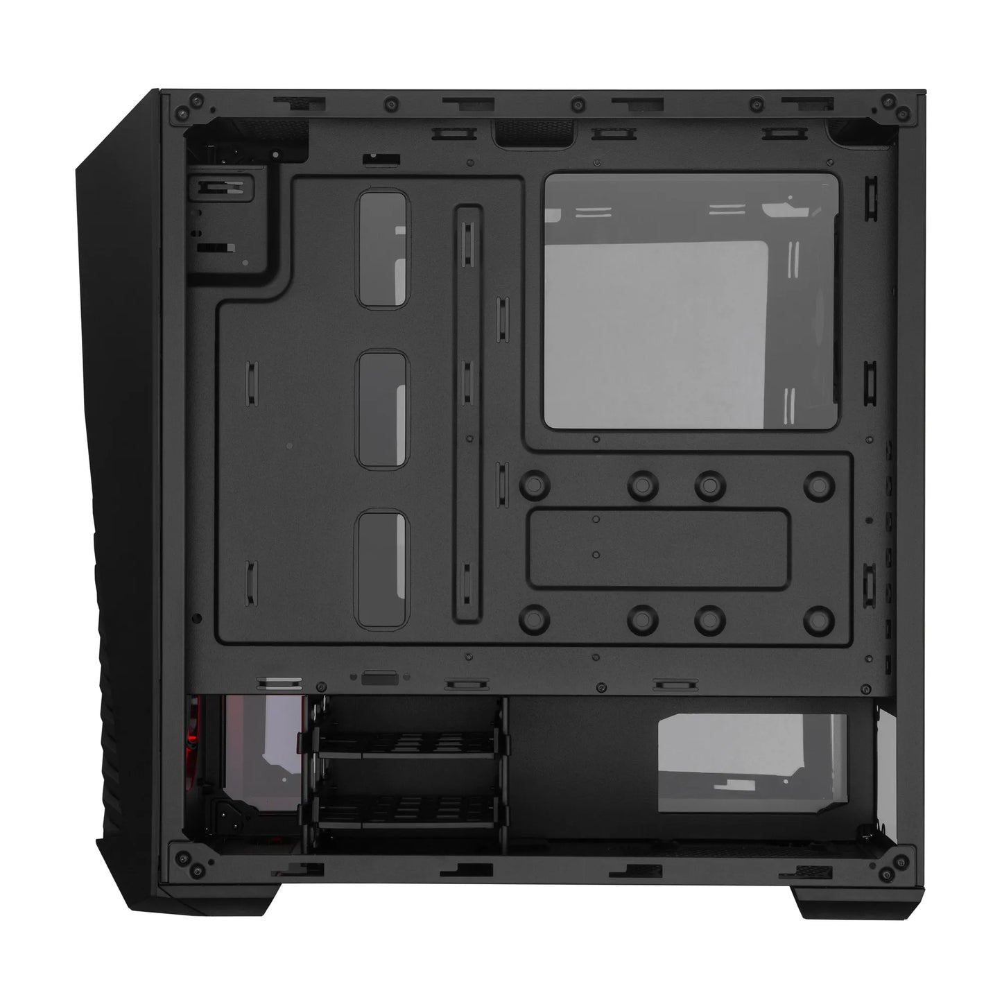 Cooler Master Masterbox K501L ATX; Black; Windowed; Angular Front Ventilation; RGB Fan