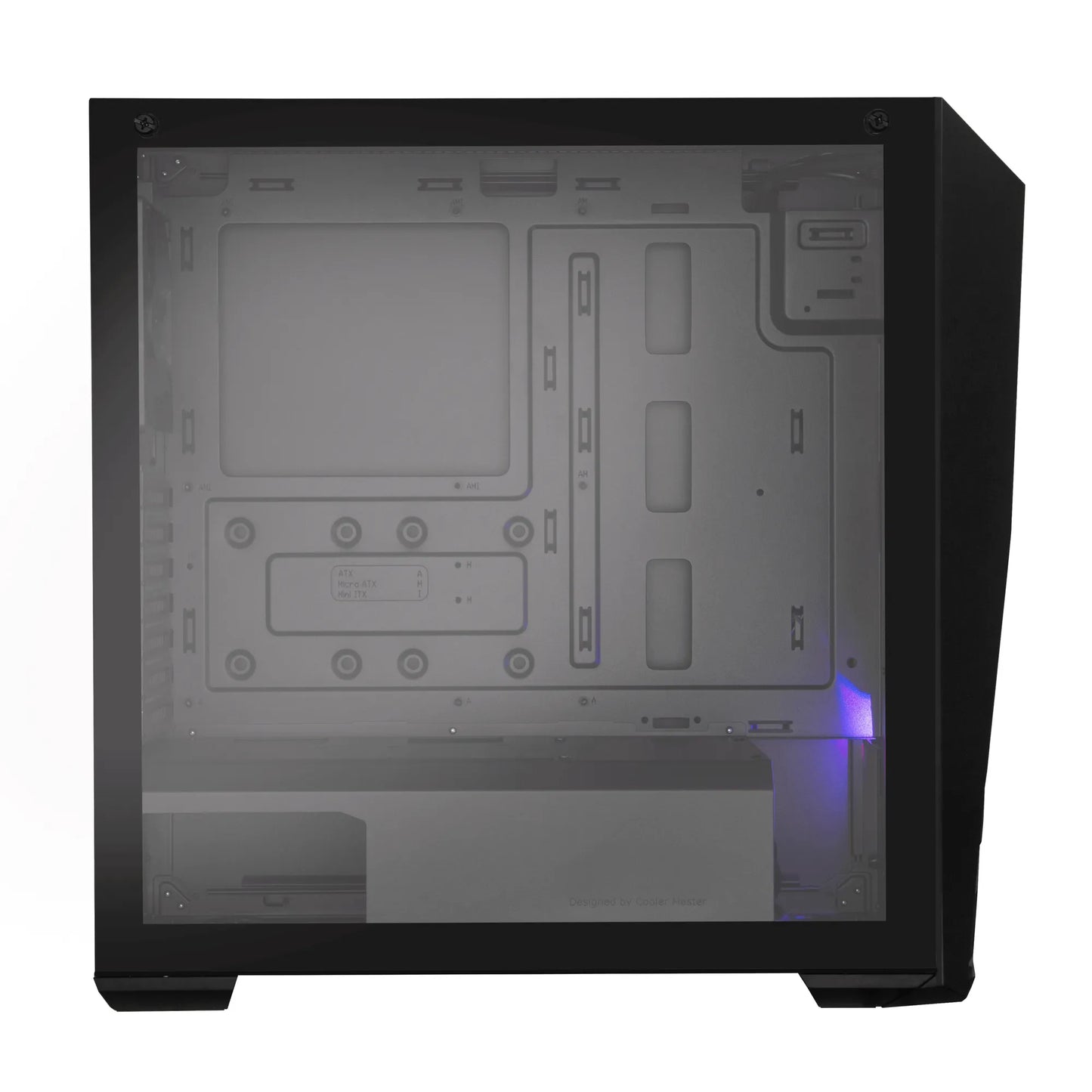 Cooler Master Masterbox K501L ATX; Black; Windowed; Angular Front Ventilation; RGB Fan