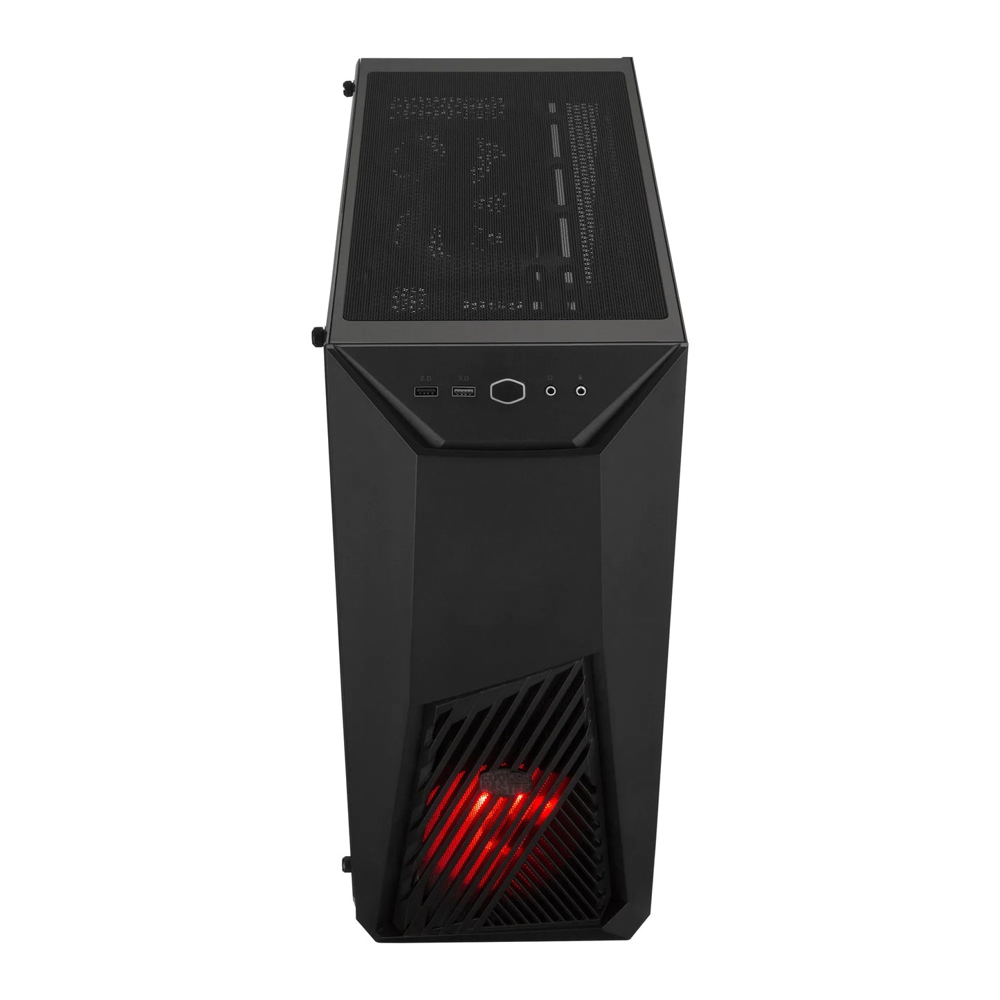 Cooler Master Masterbox K501L ATX; Black; Windowed; Angular Front Ventilation; RGB Fan