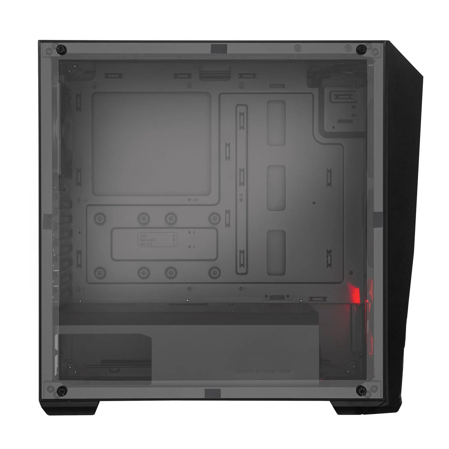 Cooler Master Masterbox K501L ATX; Black; Windowed; Angular Front Ventilation; RGB Fan