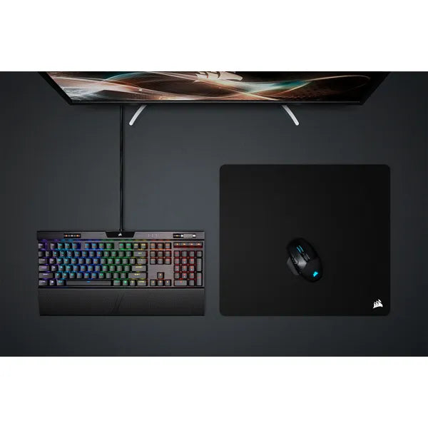 Corsair MM200 PRO Premium Spill-Proof Cloth Gaming Mouse Pad – Heavy XL; Black - 450mm x 400mm x 6mm.