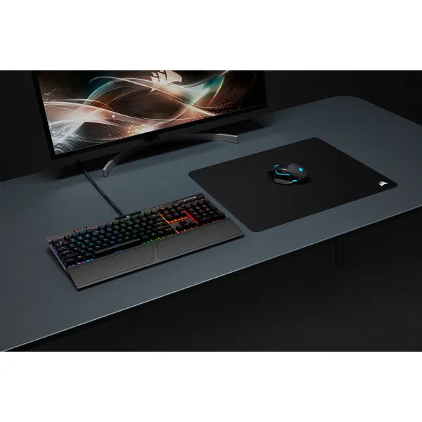 Corsair MM200 PRO Premium Spill-Proof Cloth Gaming Mouse Pad – Heavy XL; Black - 450mm x 400mm x 6mm.