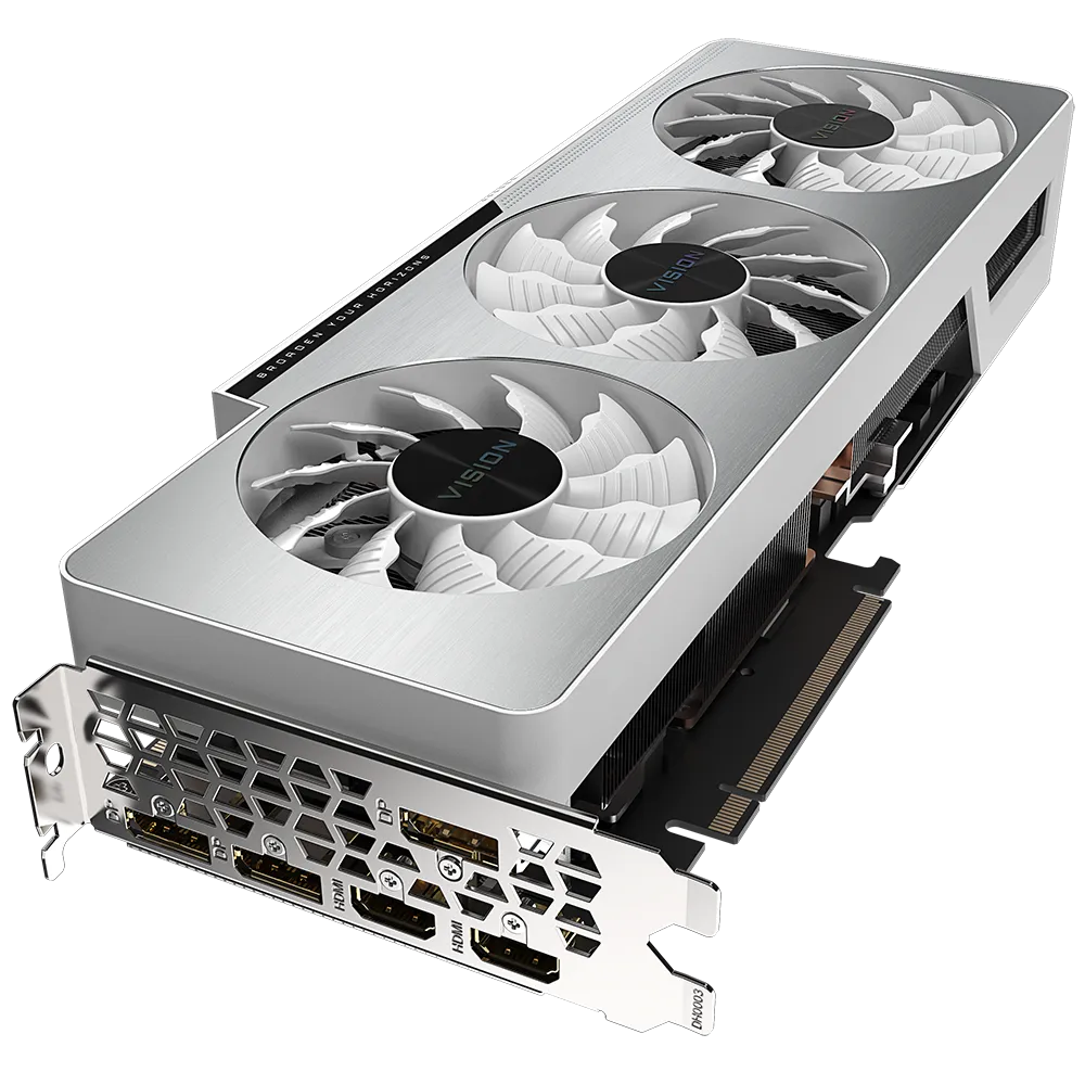 GIGABYTE nVidia RTX 3080 VISION OC - 10GB GDDR6X 3xDP/ 2x HDMI. V2.0
