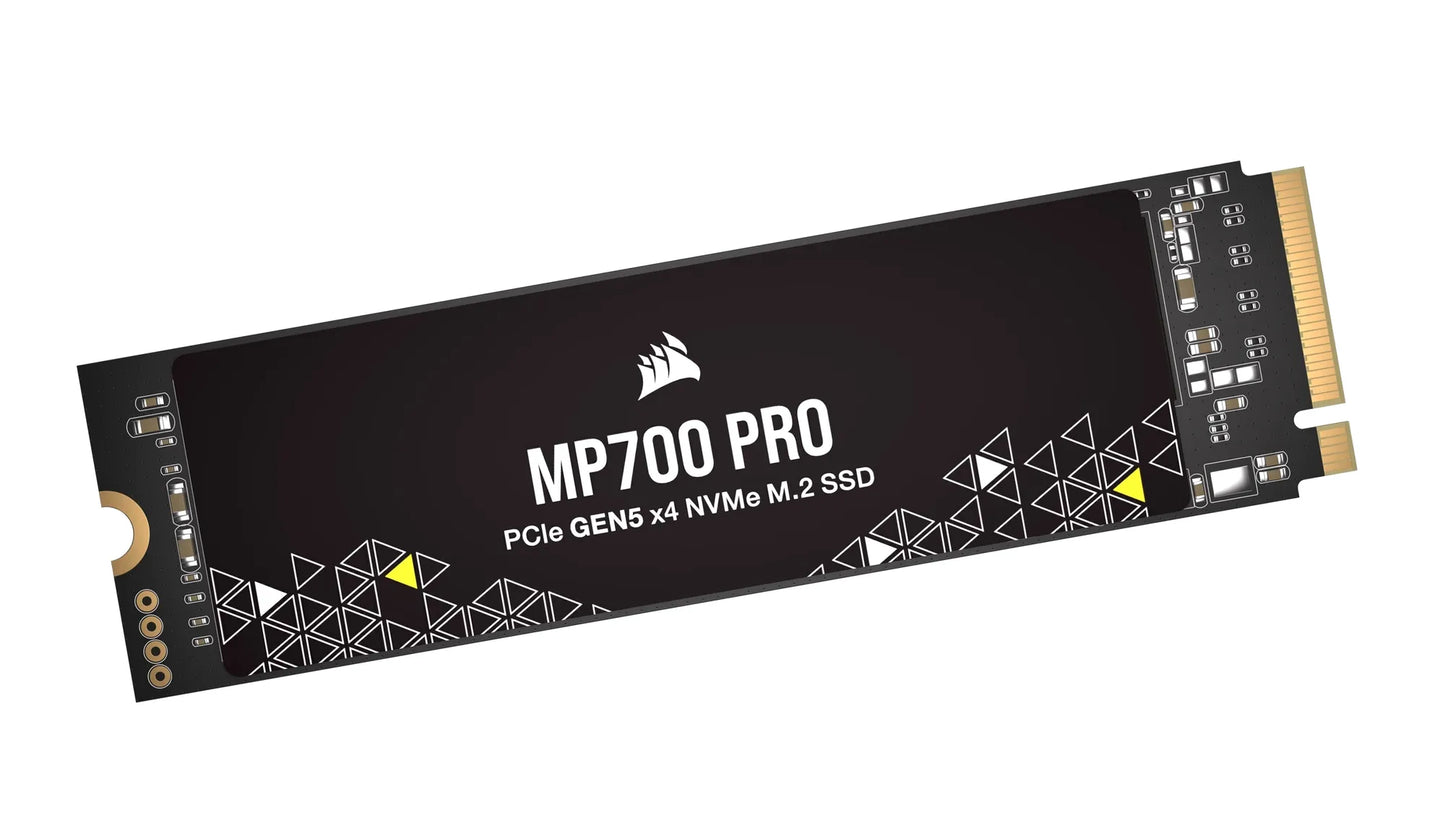 Corsair MP700 PRO 4TB M.2 NVMe PCIe Gen. 5 x4 SSD (no heatsink); Read Up To 12 400MB/s; Write up to 11 800MB/s