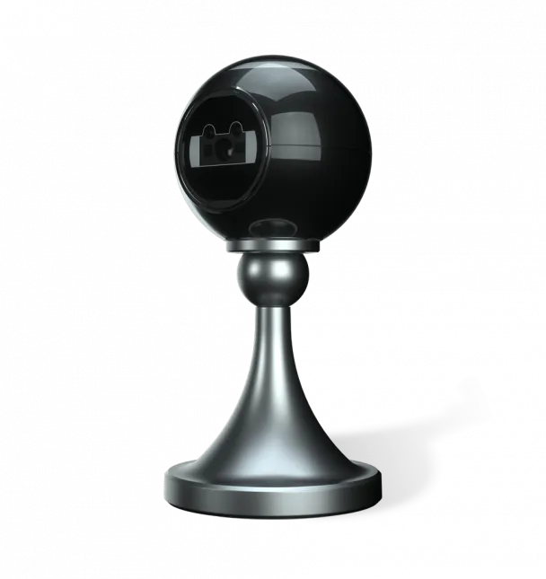 Newland FR50 Pearl 2D CMOS Mega Pixel Presentation scanner (black) with 280 cm direct straight USB cable; stand and mounting pla
