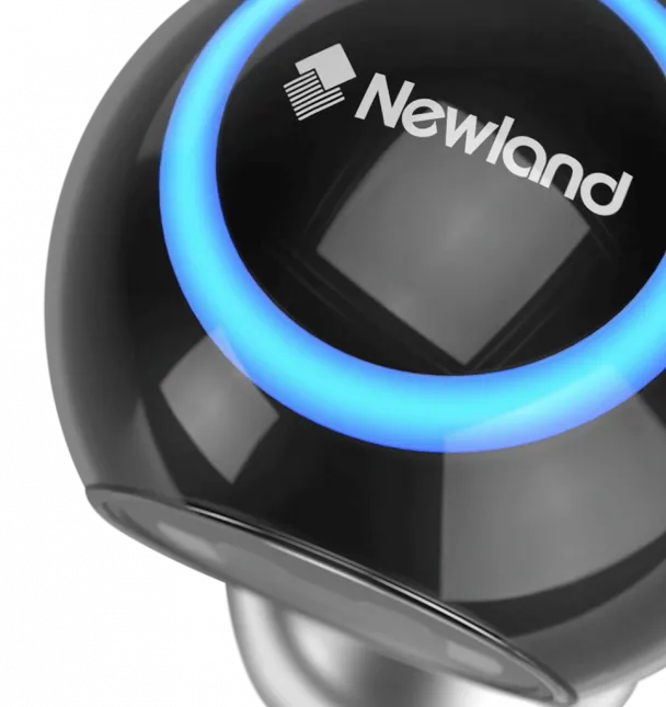 Newland FR50 Pearl 2D CMOS Mega Pixel Presentation scanner (black) with 280 cm direct straight USB cable; stand and mounting pla