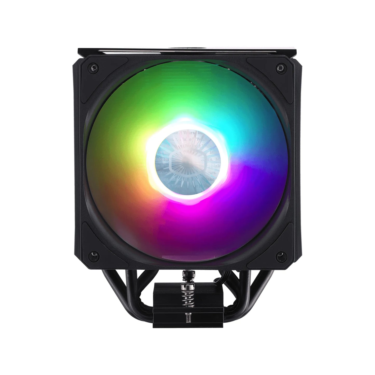 Cooler Master MasterAir MA612 Stealth; Stealth Black; Dual ARGB 120mm Fans; ARGB controller included; compatible with LGA 1700