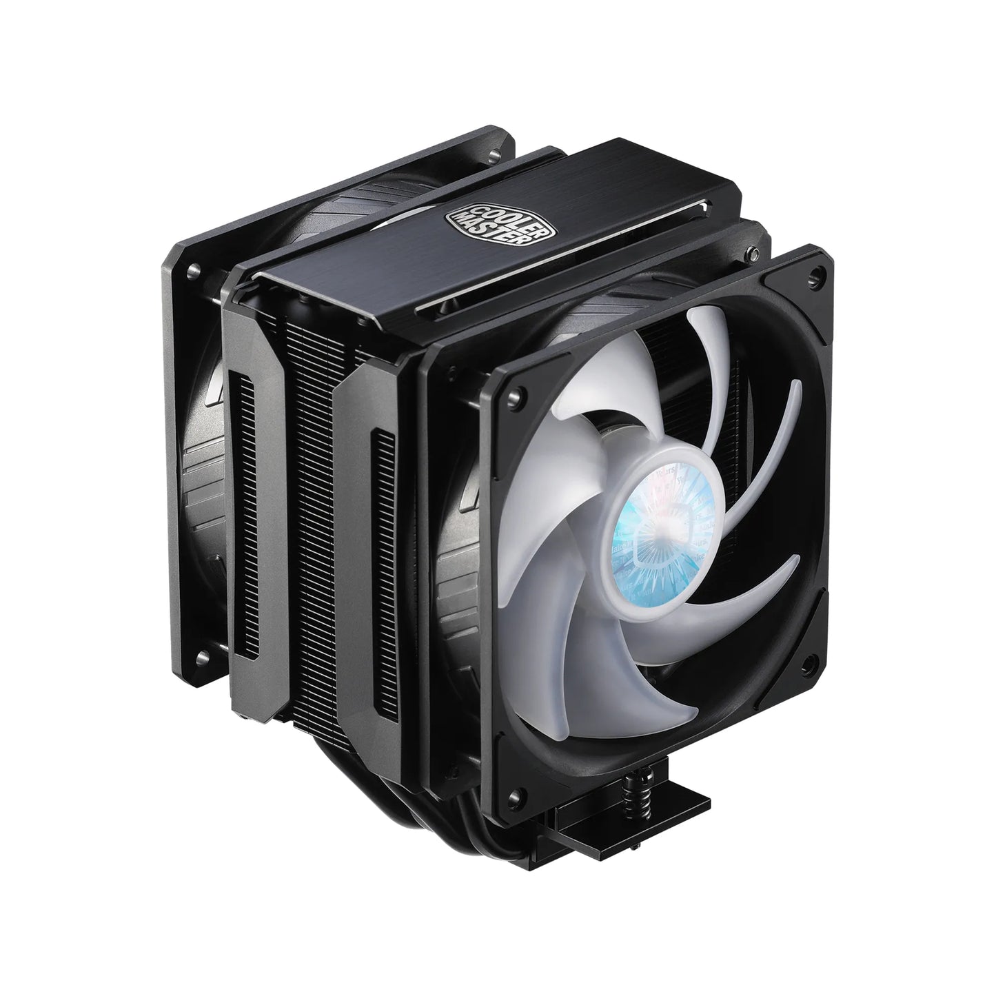 Cooler Master MasterAir MA612 Stealth; Stealth Black; Dual ARGB 120mm Fans; ARGB controller included; compatible with LGA 1700