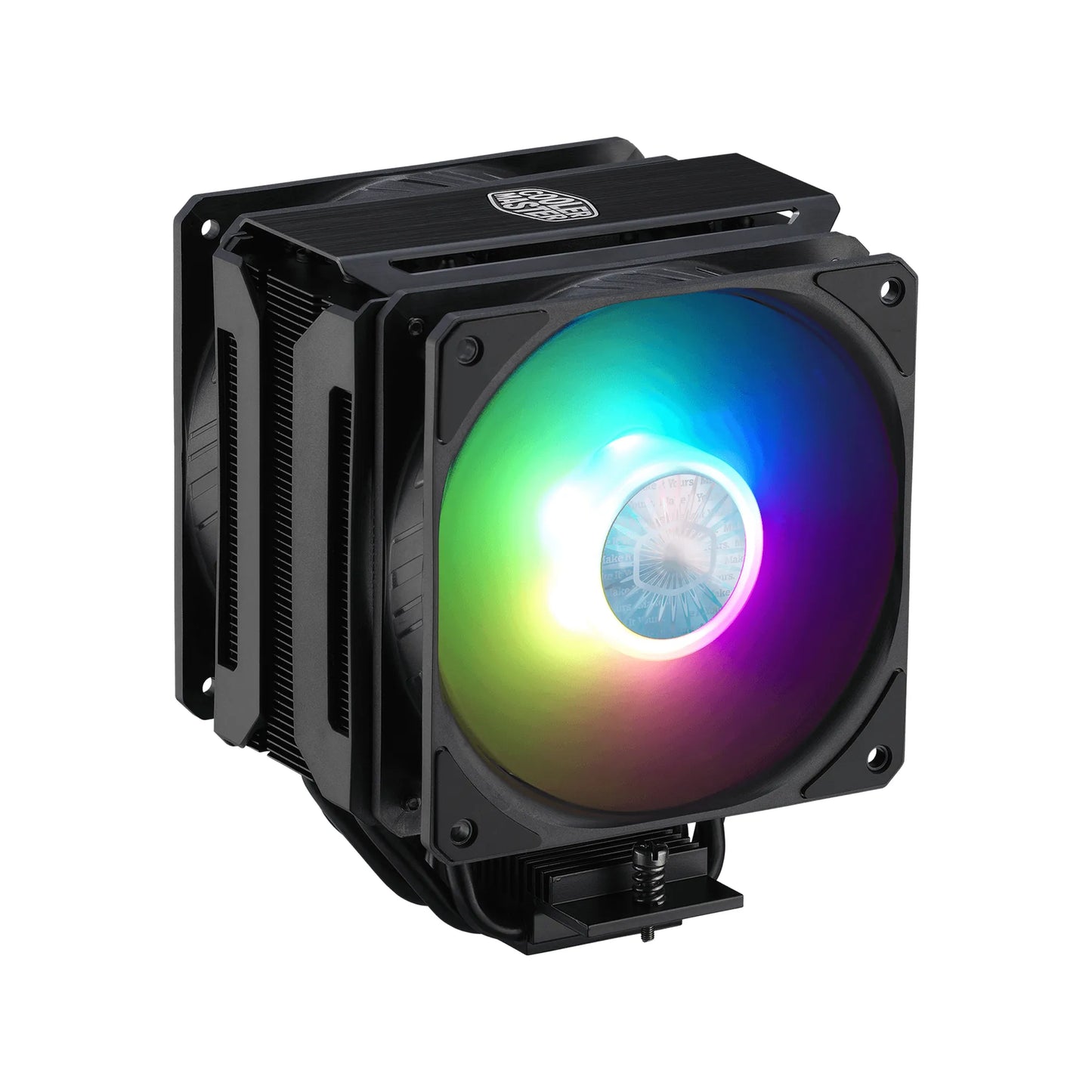 Cooler Master MasterAir MA612 Stealth; Stealth Black; Dual ARGB 120mm Fans; ARGB controller included; compatible with LGA 1700