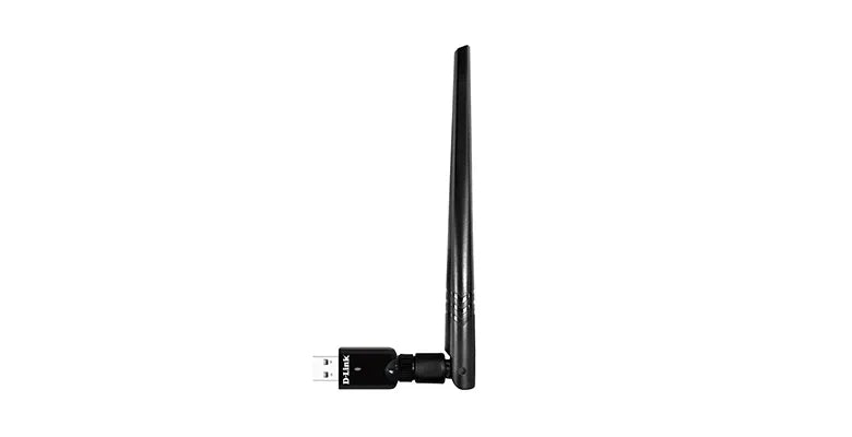 Wireless AC1200 Dual-Band USB Adapter with External Detachable Antenna