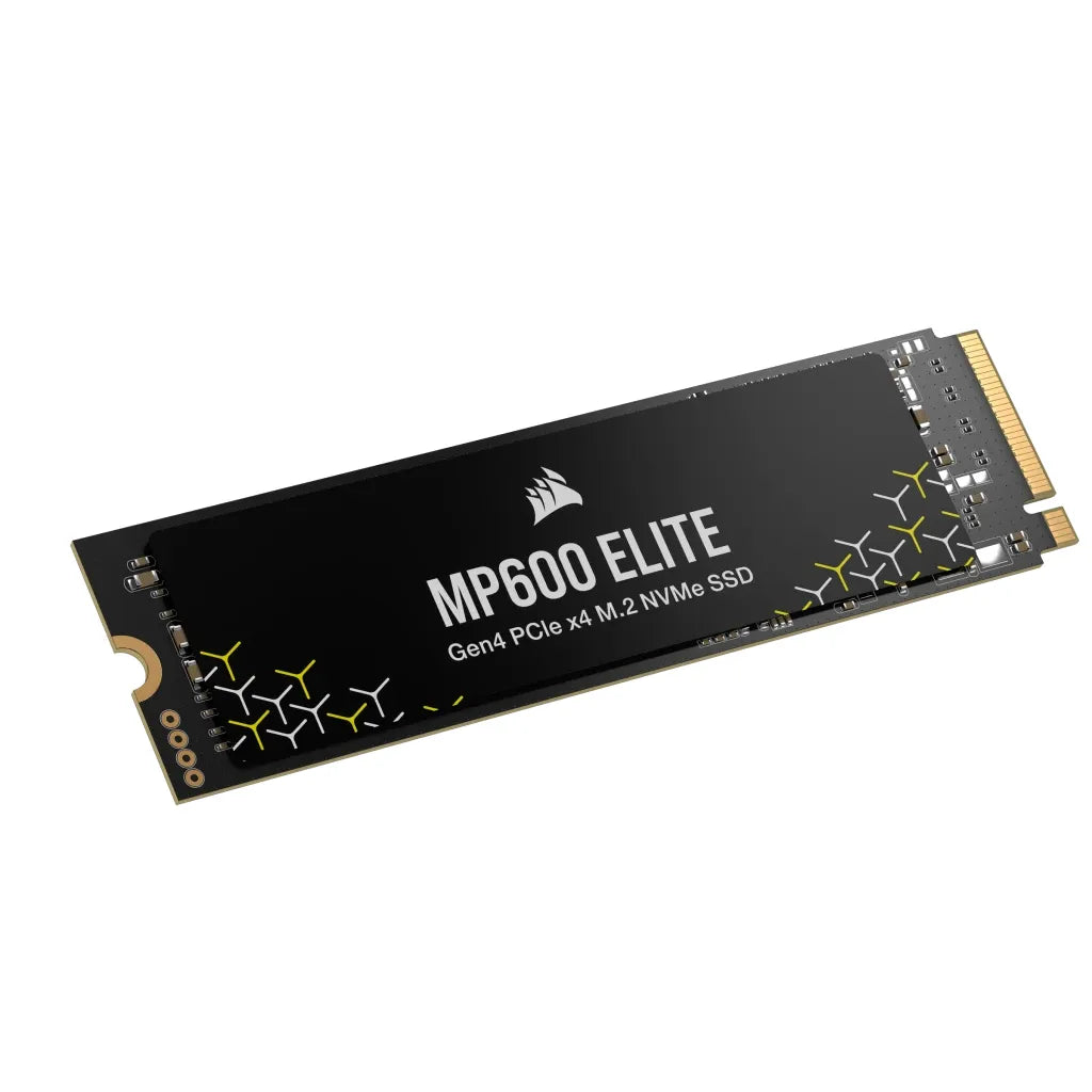 Corsair MP600 ELITE 2TB Gen4 PCIe x4 NVMe M.2 SSD (no heatsink); Read Up To 7000MB/s; Write up to 6500MB/s